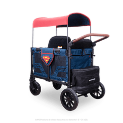 Puériculture - Poussette - Poussette wagon 4 places - Superman - 6 mois +