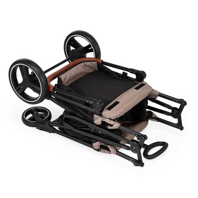 Puériculture - Poussette - Poussette chariot Adventure Beige - 2 places - 6 mois +