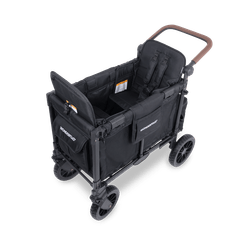 Puériculture - Poussette - Poussette wagon luxe pro 2 places Noir - 6mois +