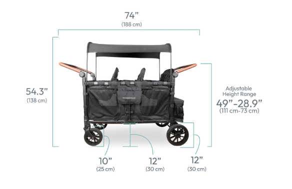 Puériculture - Poussette - Poussette wagon 6 places luxe pro - 6 mois +