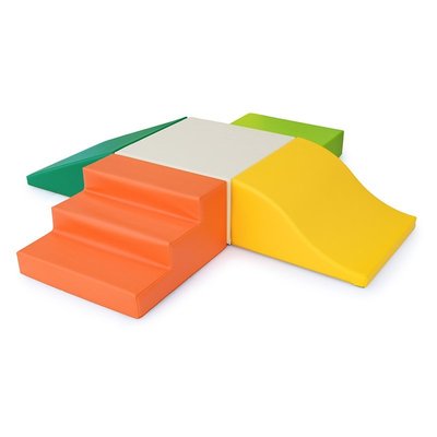 Motricité - Parcours de Motricité Maternelle - Parcours de Motricité - Grands Modules 5 pièces - H 30 cm - v2