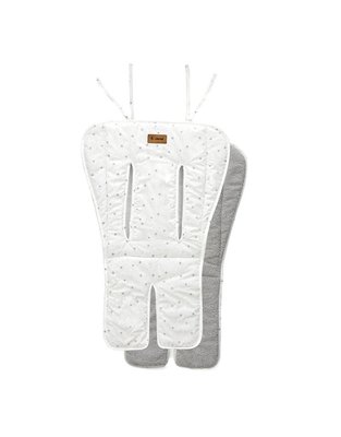 Puériculture - Accessoires de Poussette - Matelas réversible en coton - universel