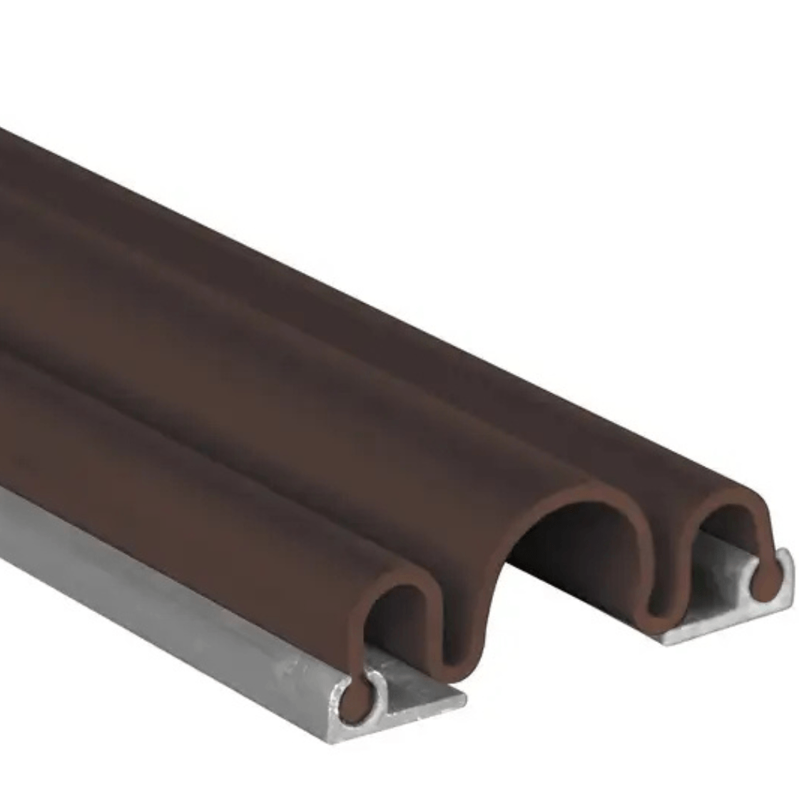 Anti pince-doigts Garomin 2050 mm 3 soufflets - Marron