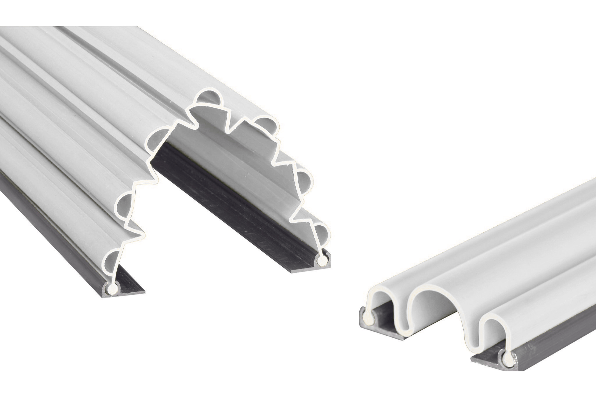 Kit anti pince-doigts 3 soufflets + 7 soufflets - 1400 mm - Blanc