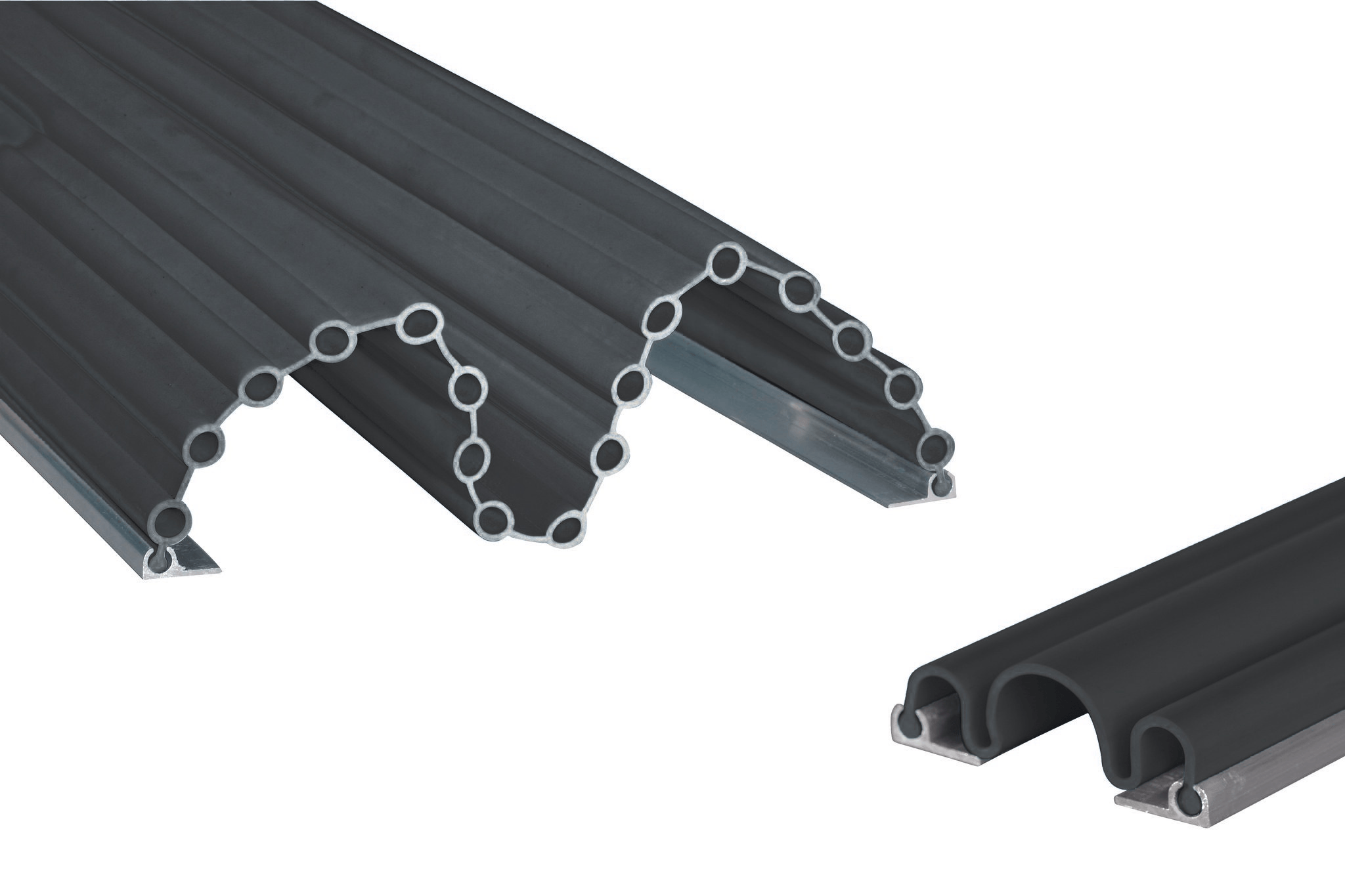 Kit anti pince-doigts 17 soufflets + 3 soufflets - 1400 mm - Noir