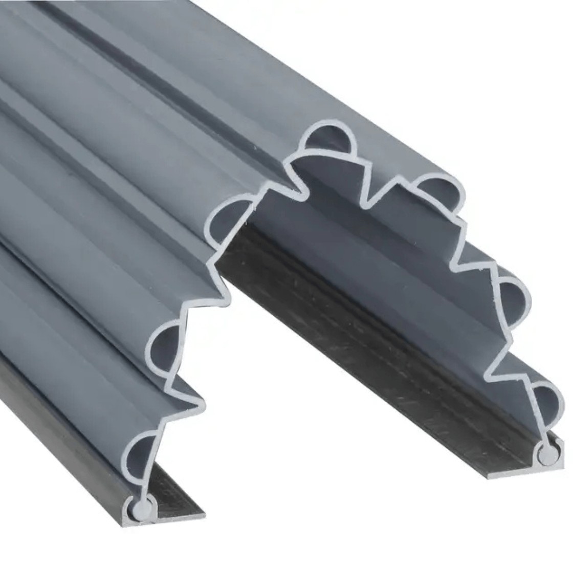 Anti pince-doigts Garomin 7 soufflets 2050 mm - Gris