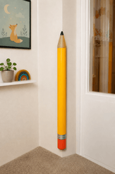 Médical et Prévention - Protection et Sécurité (EPI) - Protection d'angle crayon - 100 x 7 x 7 cm - Jaune