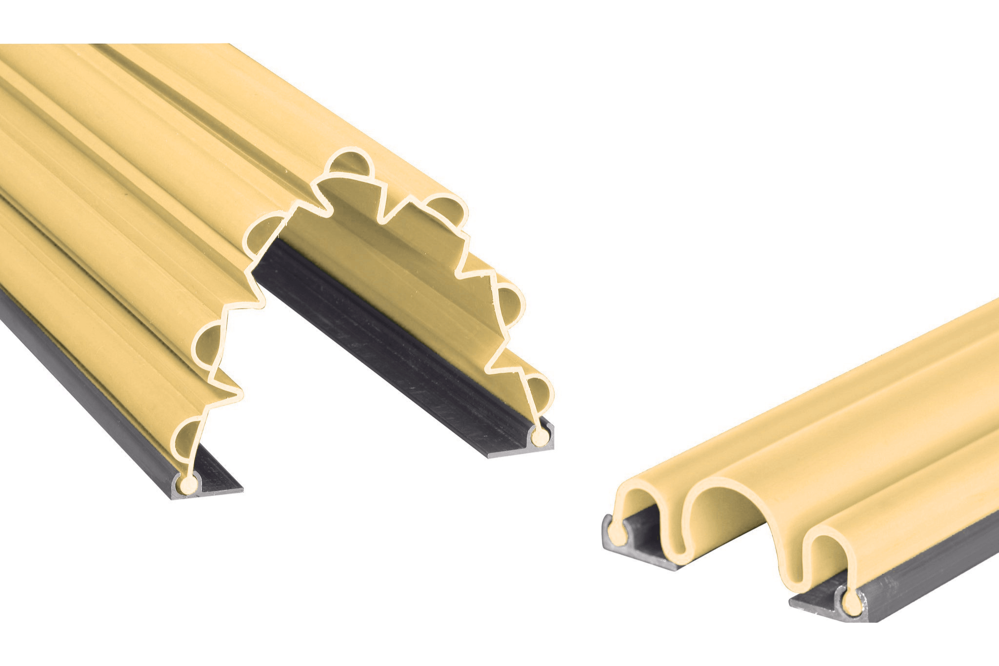 Kit anti pince-doigts 3 soufflets + 7 soufflets - 2050 mm - Beige