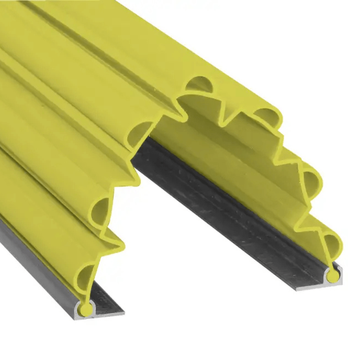 Anti pince-doigts Garomin 7 soufflets 1400 mm - Jaune