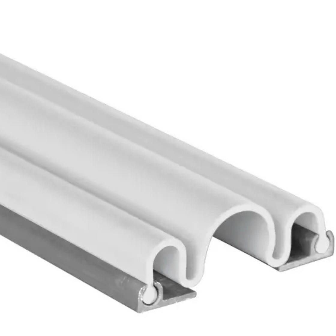 Anti pince-doigts Garomin 2050 mm 3 soufflets - Blanc