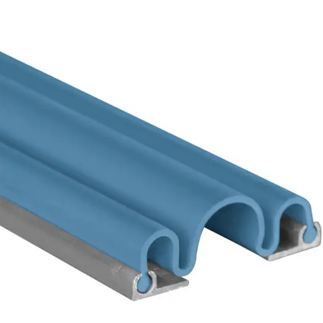 Anti pince-doigts Garomin 2050 mm 3 soufflets - Bleu clair