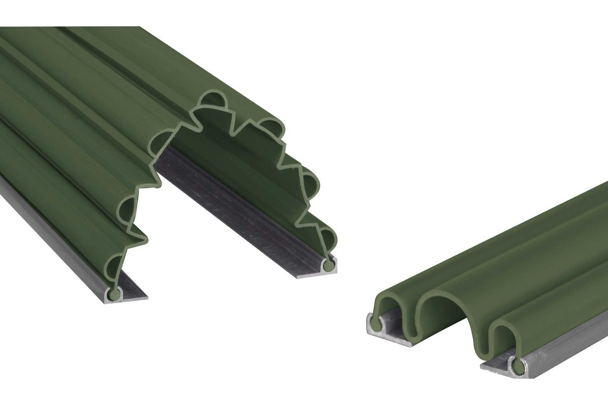 Kit anti pince-doigts 3 soufflets + 7 soufflets - 1400 mm - Vert