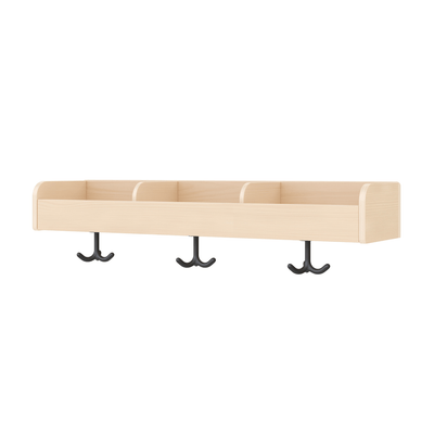 Mobilier - Banc vestiaire & Porte Manteaux - Portemanteau - 3 casiers