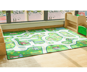 Motricité - Tapis de motricité bébé et enfant - Tapis de jeu - ville