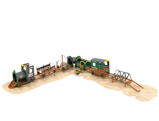 Mobilier - Aire de jeux et structure extérieure - Aire de jeux - voie ferrée