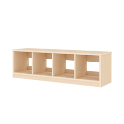 Mobilier - Banc vestiaire & Porte Manteaux - Banc vestiaire 4 casiers 120 cm - Lana