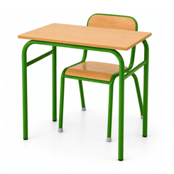 Mobilier - Table crèche et scolaire - Table 1 place 70 x 50 cm - H64 cm T4