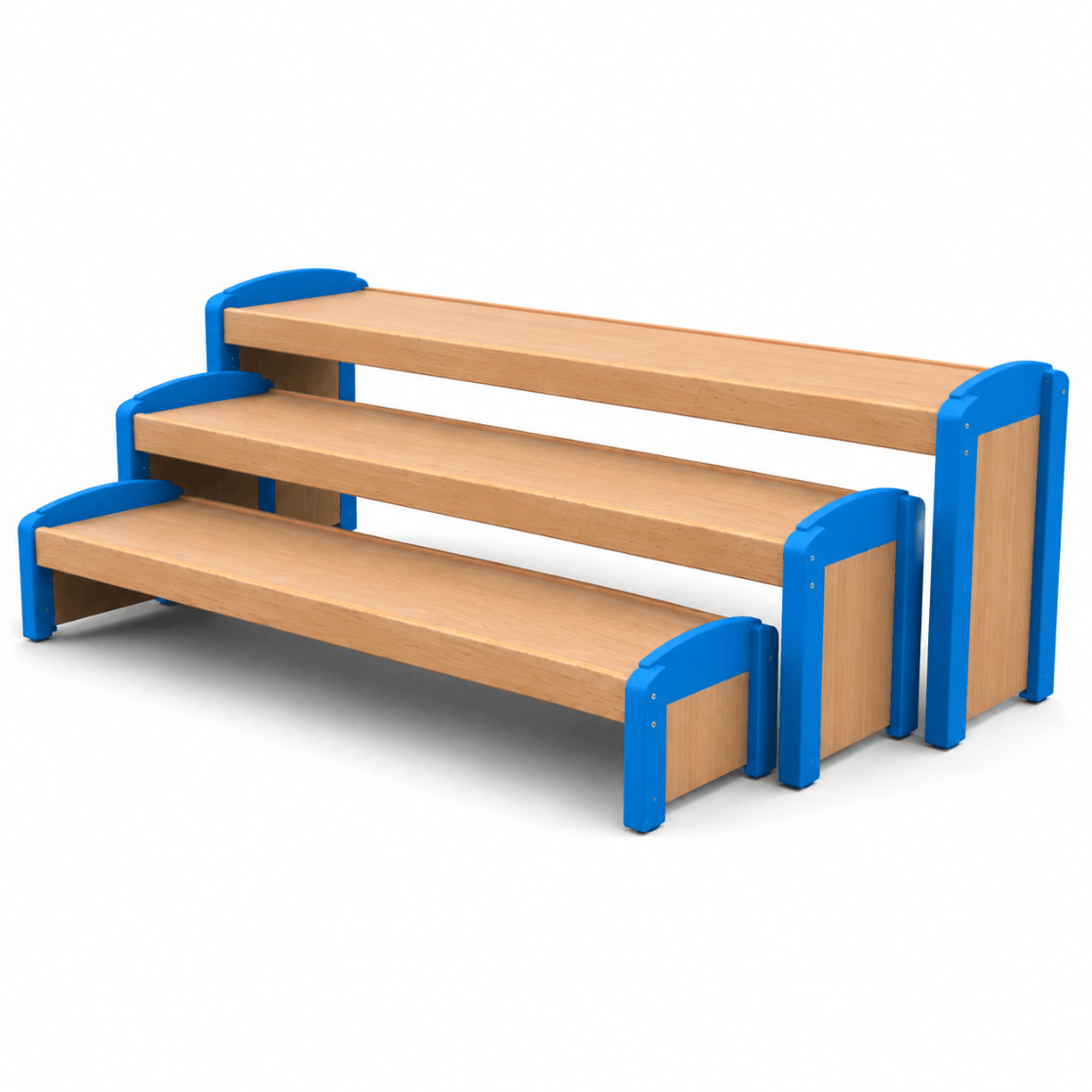 Bancs gigognes (lot de 3 bancs) - Bleu