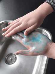 Change - Matériels de nettoyage - Savon enfant visible bleu 500 ml