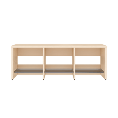 Mobilier - Banc vestiaire & Porte Manteaux - Banc de vestiaire 3 cases 100 cm - Maya
