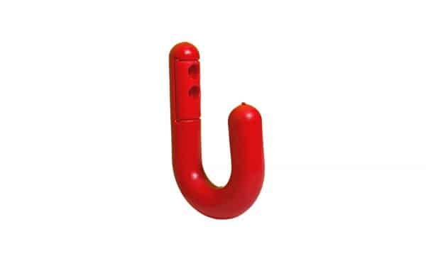 Portemanteau 1 place - Rouge
