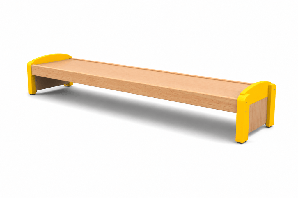 Banc gigogne en bois - T00 - Jaune