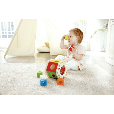 Jouets - Jouets à Empiler ou à Encastrer - Trieur de formes en bois