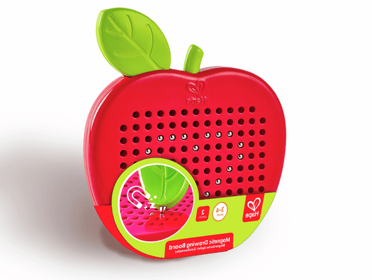 Jouets - Jouets à Empiler ou à Encastrer - Tablette magnétique à dessin - Pomme