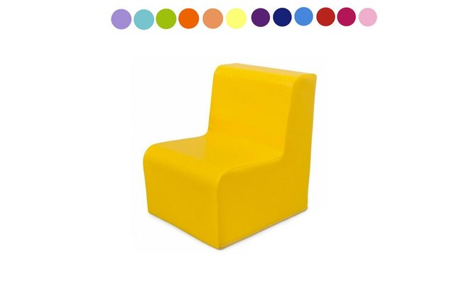 Mobilier - Meuble en mousse et Pouf - Chauffeuse droite unie hauteur d'assise 32 cm - Bahamas