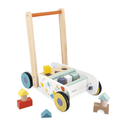 Jeux - Porteurs, Draisiennes, Marcheurs - Chariot de marche multi-activités - Janod