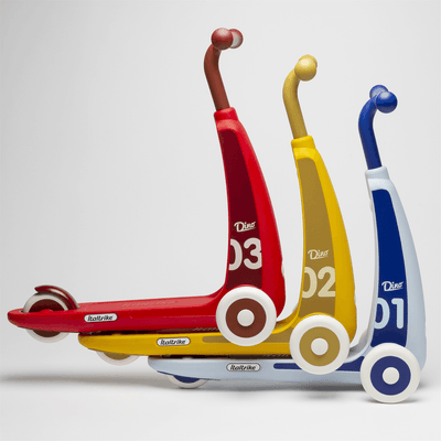 Jeux - Porteurs, Draisiennes, Marcheurs - Trottinette Dino Rouge - Italtrike
