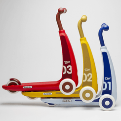 Jeux - Porteurs, Draisiennes, Marcheurs - Trottinette Dino Rouge - Italtrike