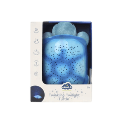 Couchage - Mobile de Lit Bébé et Veilleuse - Veilleuse tortue scintillante - Aqua