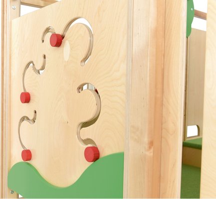 Mobilier - Structure de motricité / activité intérieur - Structure de motricité toboggan - dans les bois