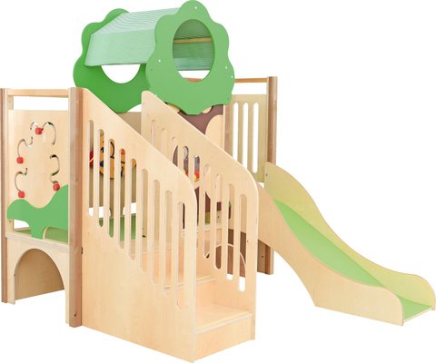 Mobilier - Structure de motricité / activité intérieur - Structure de motricité toboggan - dans les bois