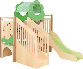 Mobilier - Structure de motricité / activité intérieur - Structure de motricité toboggan - dans les bois