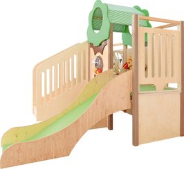Mobilier - Structure de motricité / activité intérieur - Structure de motricité toboggan - dans les bois
