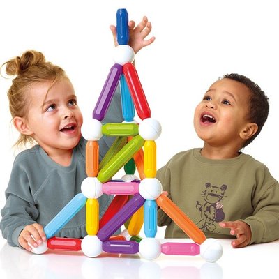 Jouets - Jeux de Construction - Set de construction magnétique - 20 Pièces - smart