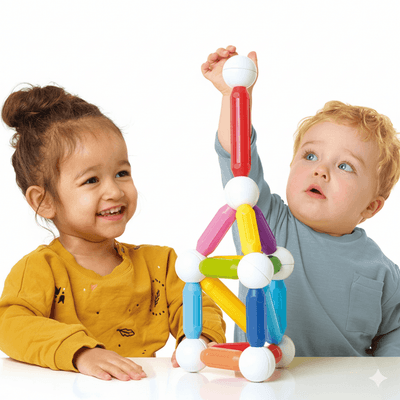 Jouets - Jeux de Construction - Set de construction magnétique - 20 Pièces - smart