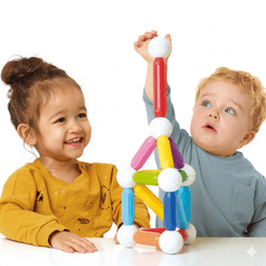 Jouets - Jeux de Construction - Set de construction magnétique - 20 Pièces - smart