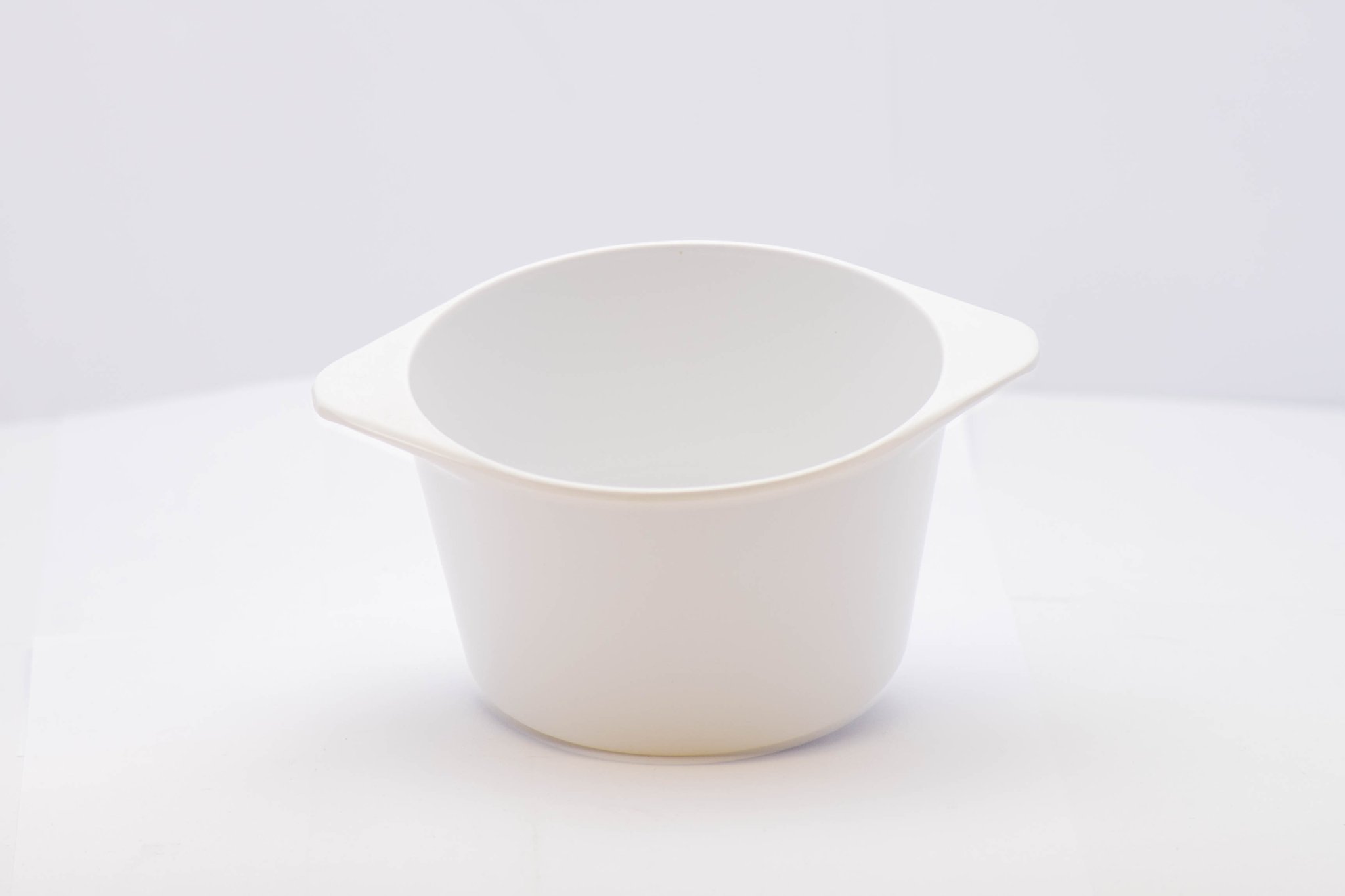 Bol à oreille en mélamine 45 cl blanc