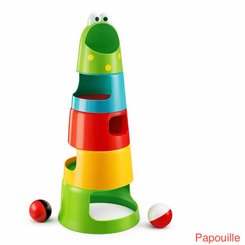 Jouets - Jouets à Empiler ou à Encastrer - Grenouille pyramide
