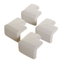 Médical et Prévention - Protection et Sécurité (EPI) - 4 Protections d'angle en mousse - Blanc