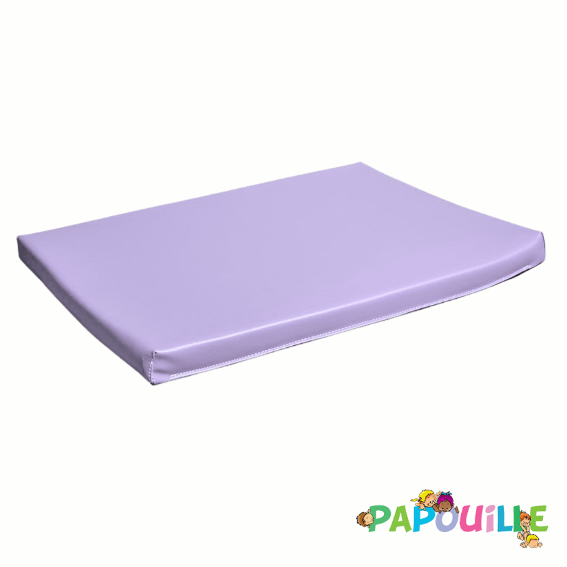 Matelas à langer plat 50 x 70 ep.4cm en mousse pvc parme