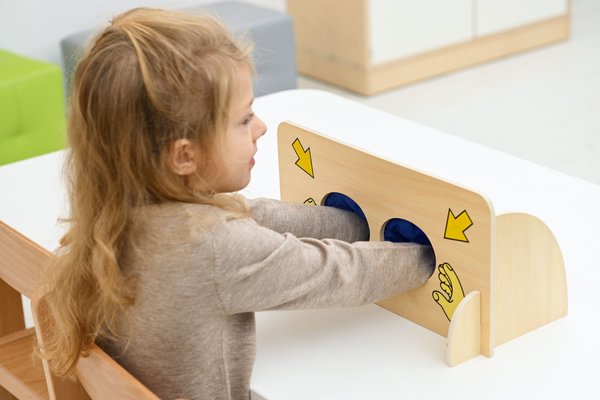 Motricité - Eveil Sensoriels et Tactiles - Boîte mystère sensoriel