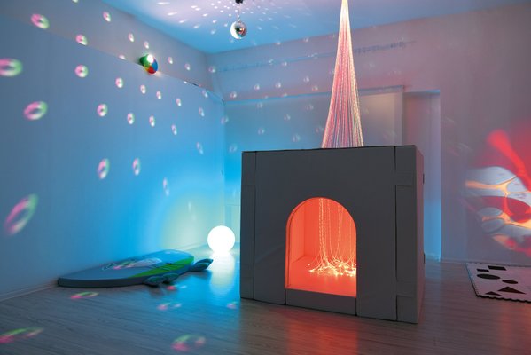 Motricité - Eveil Sensoriels et Tactiles - Cabane sensorielle Snoezelen