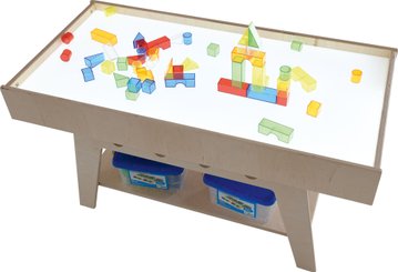 Motricité - Eveil Sensoriels et Tactiles - Table lumineuse sensorielle
