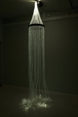 Motricité - Eveil Sensoriels et Tactiles - Lustre à fibres optiques - 150 fibres