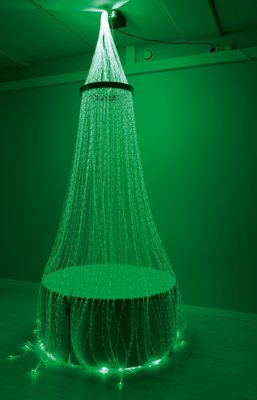 Motricité - Eveil Sensoriels et Tactiles - Lustre à fibres optiques - 150 fibres