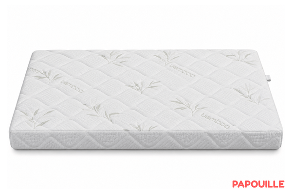 Couchage - Matelas Enfant, Plan incliné et Literie Bébé - Matelas climatisé pour lit parc - 95 x 95 cm